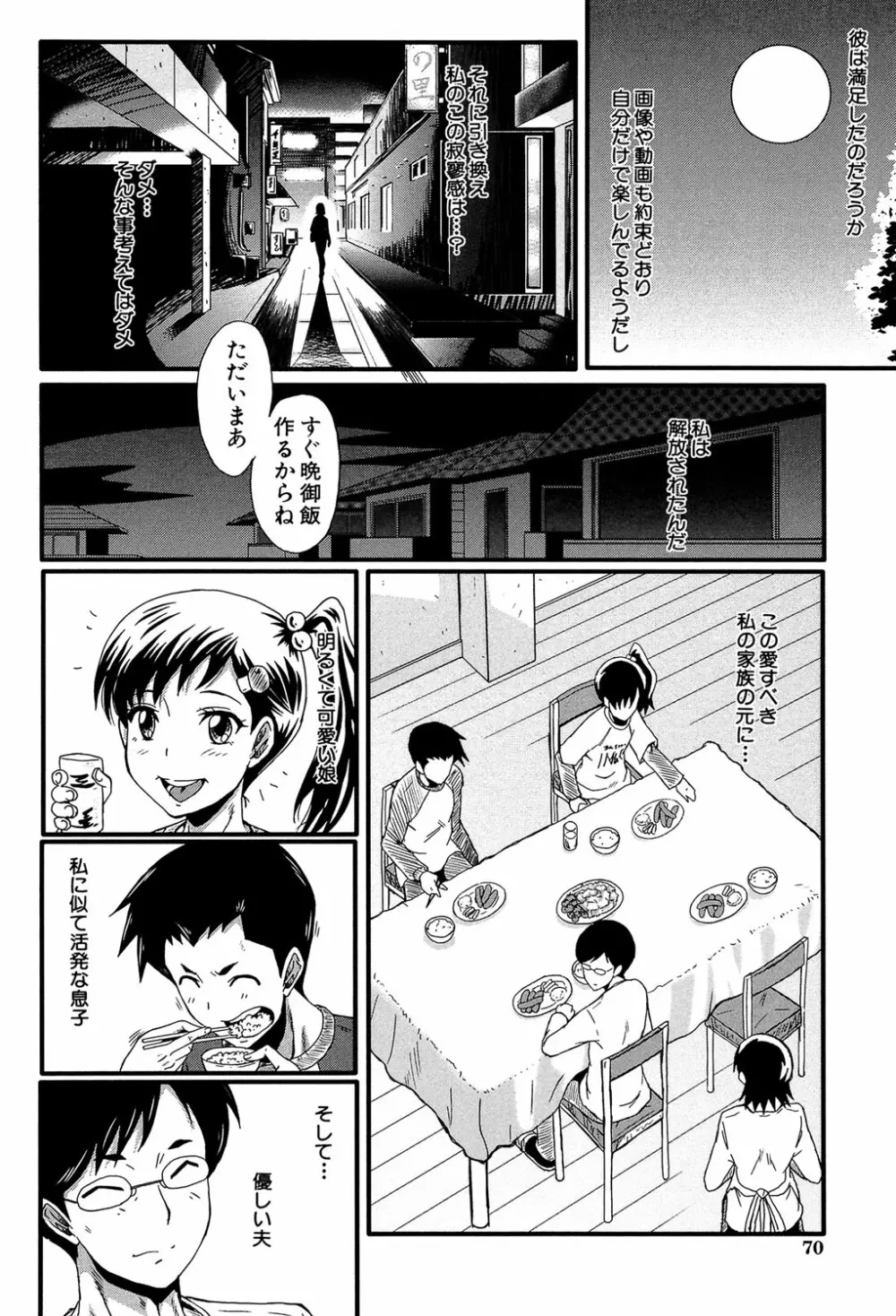 君が知らないママの交尾 Page.69