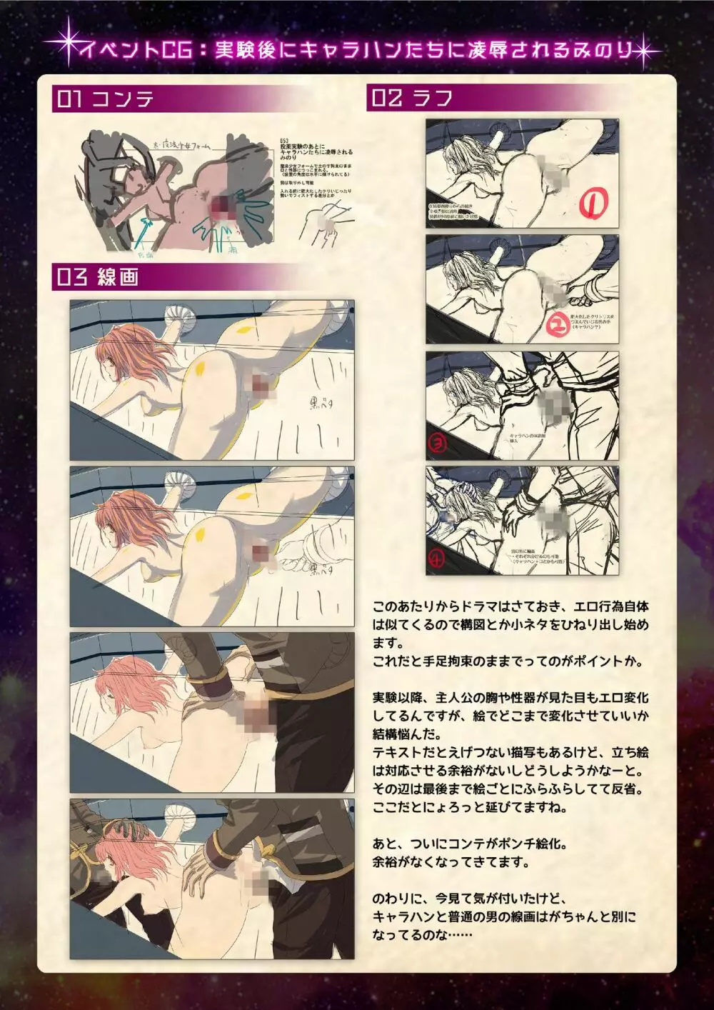 【魔法少女消耗戦線DEADΩAEGIS】デジタルラフ原画集 Page.48