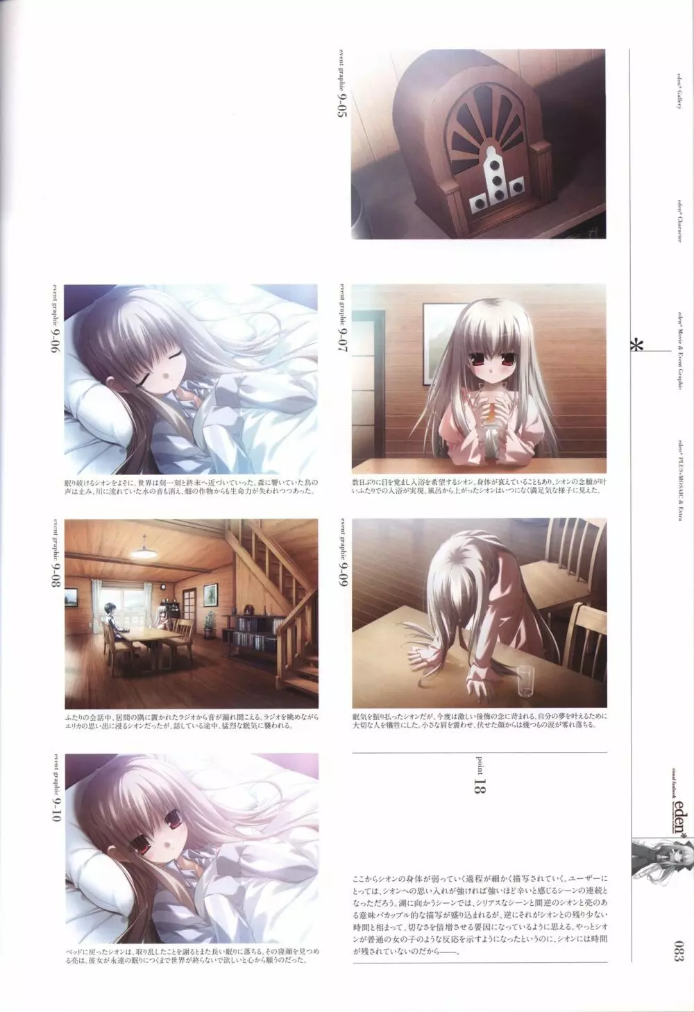 eden* ビジュアルファンブック Page.85