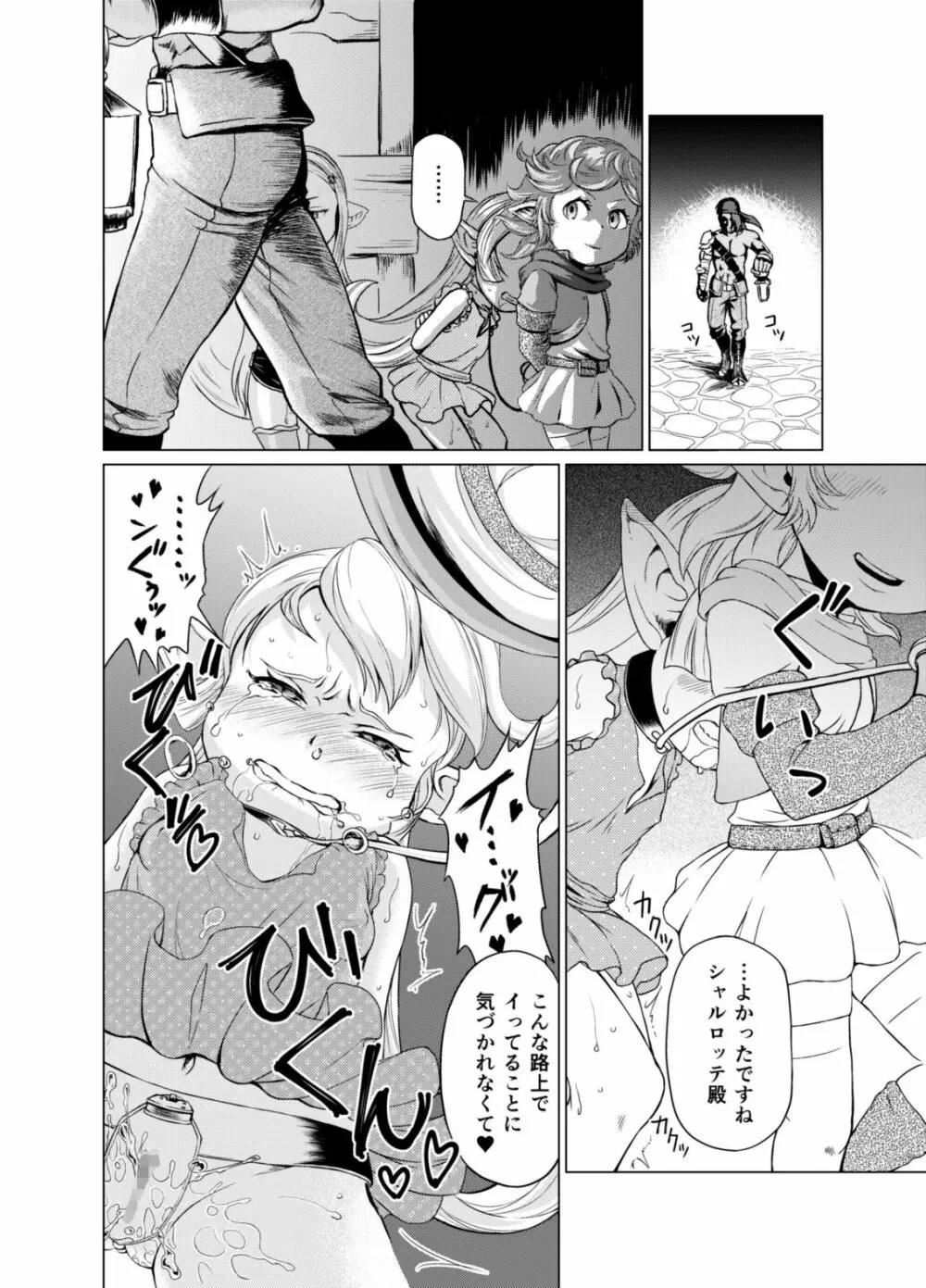 空の底3 シャルロッテの場合野外調教編 Page.13