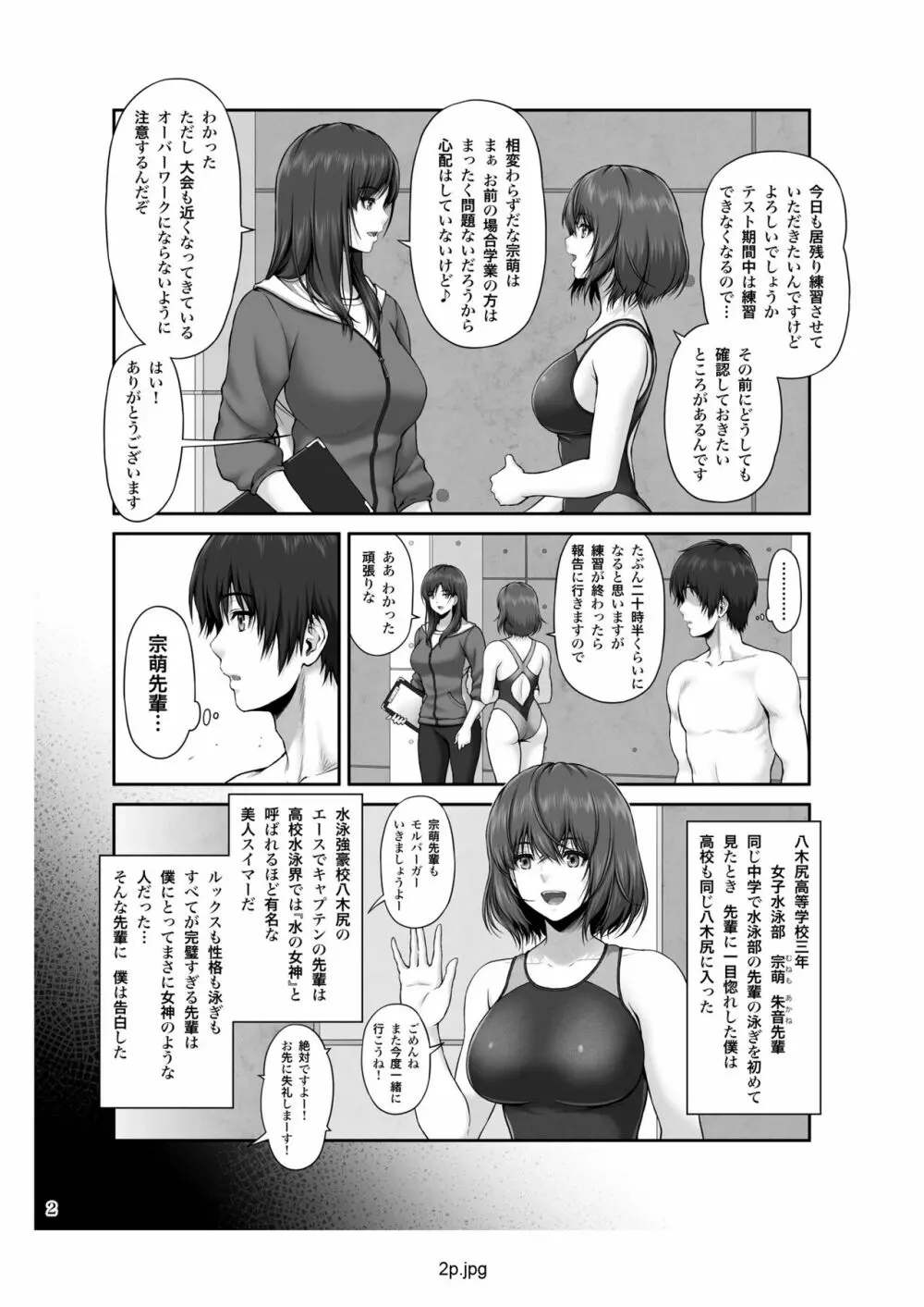 クレイジースイマー First Stage Page.3