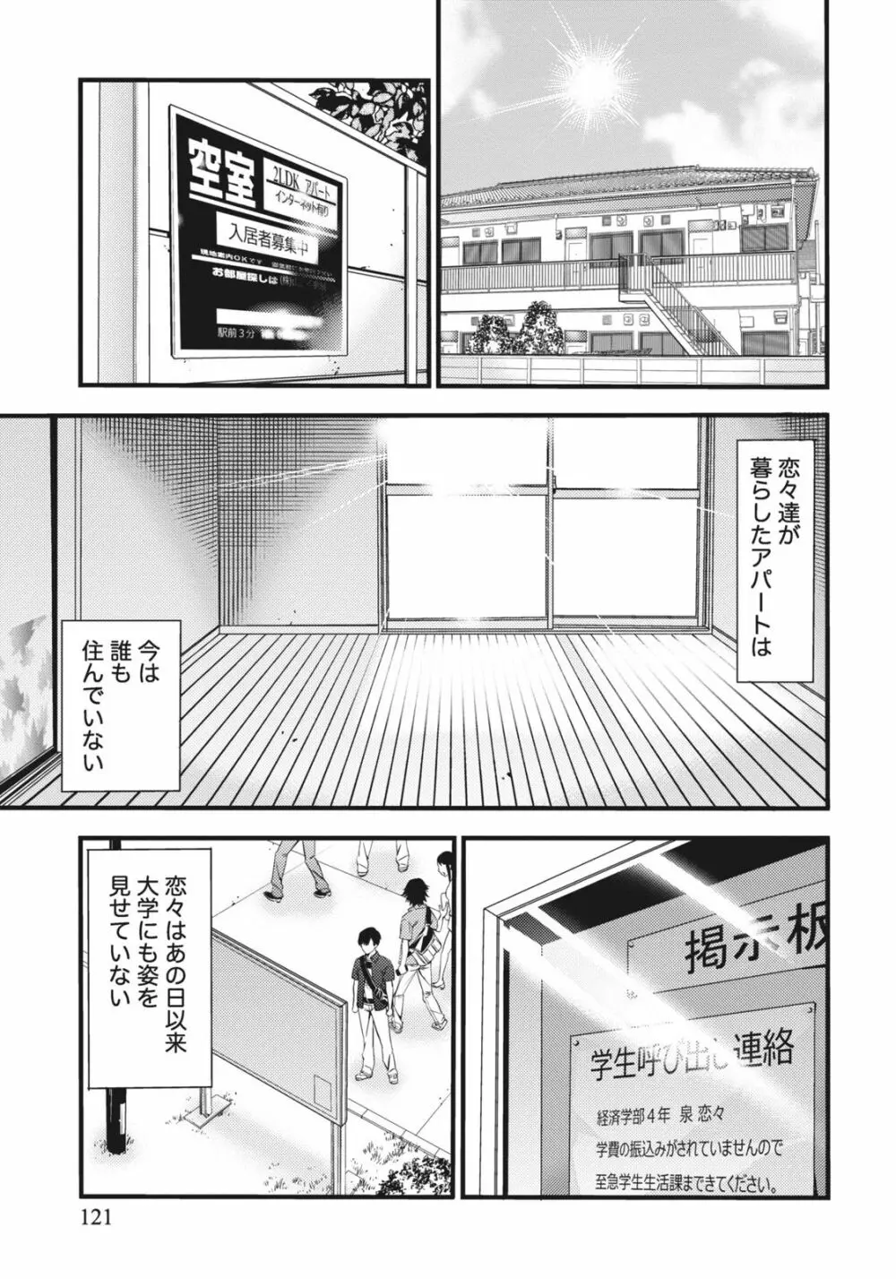 姉は初めて妹に言エナイ事をした Page.121