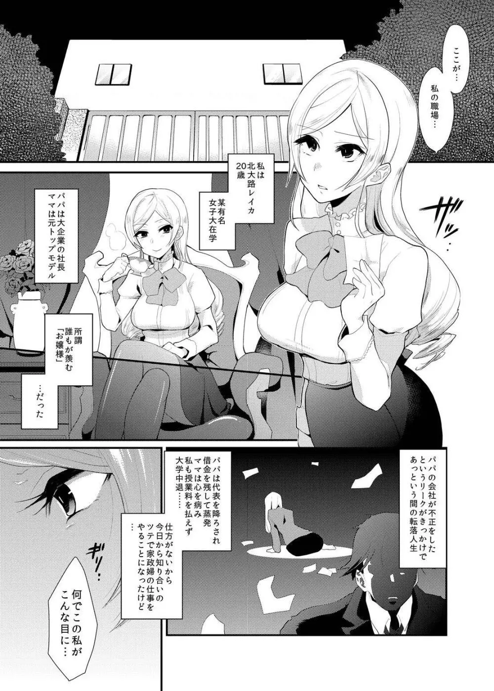 お嬢様は愛玩具になりました。 Page.2