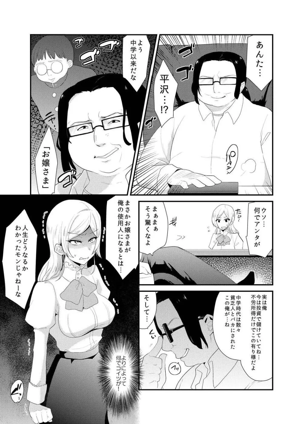 お嬢様は愛玩具になりました。 Page.4