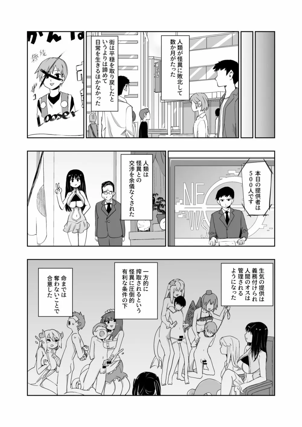 怪異ハーレム Page.37