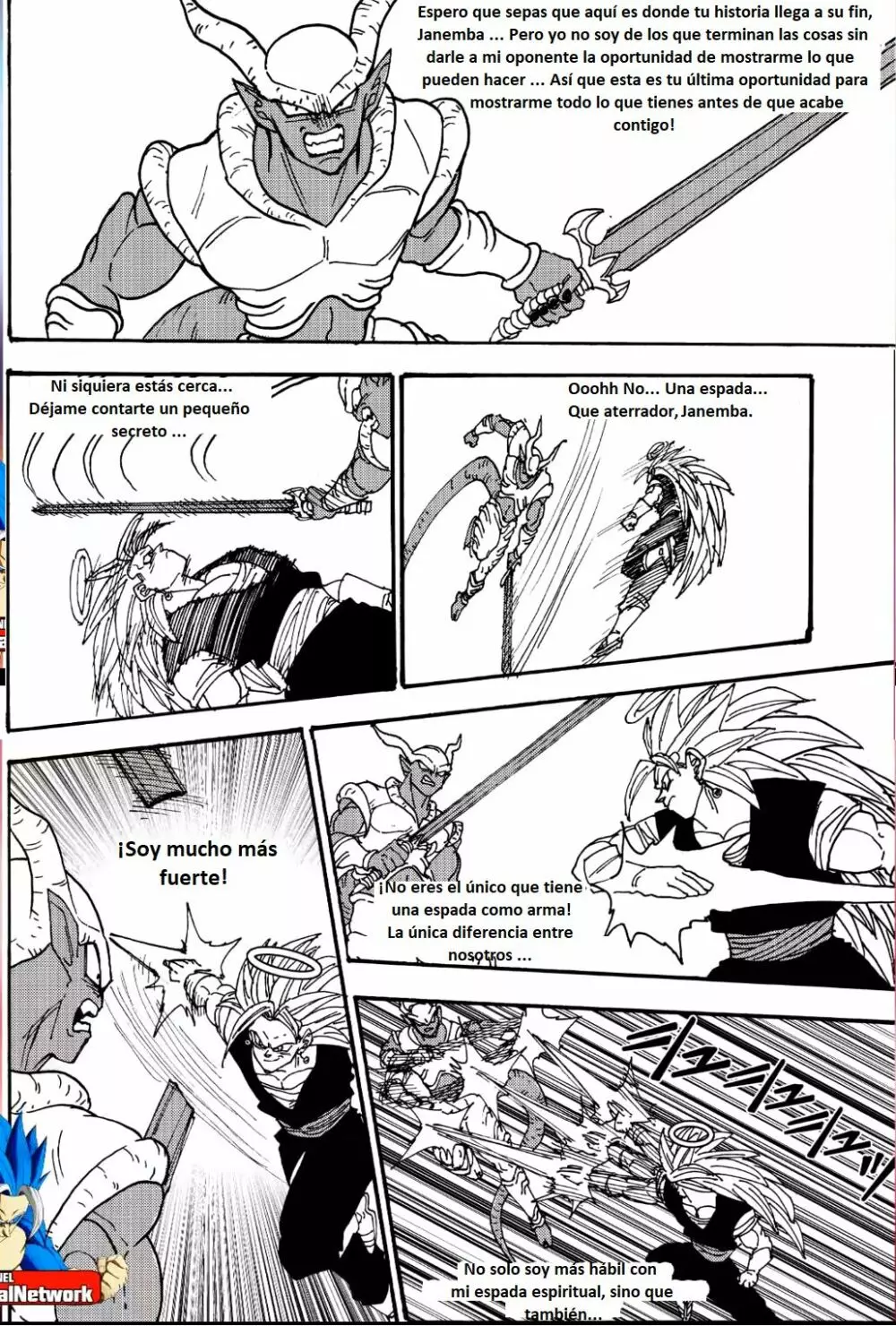 Goku y Vegeta vs Janemba Page.10