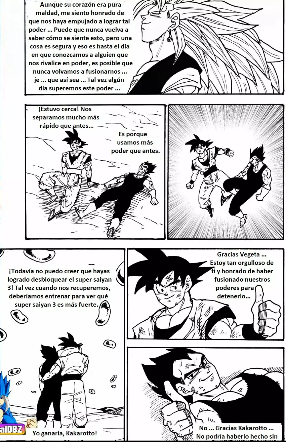 Goku y Vegeta vs Janemba Page.17