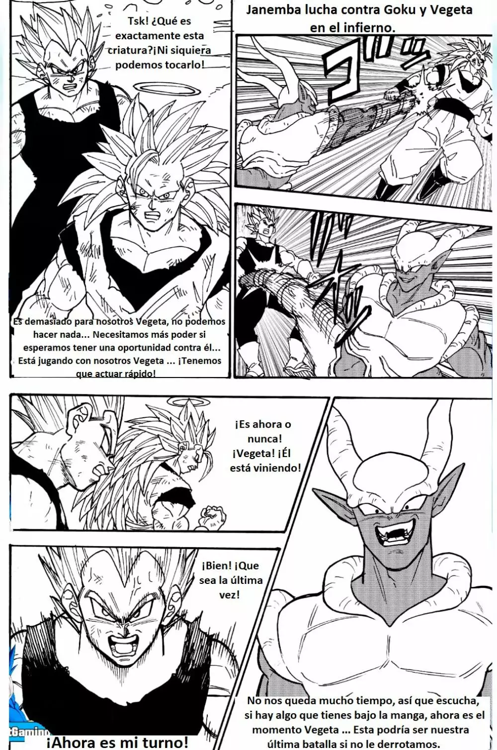 Goku y Vegeta vs Janemba Page.2