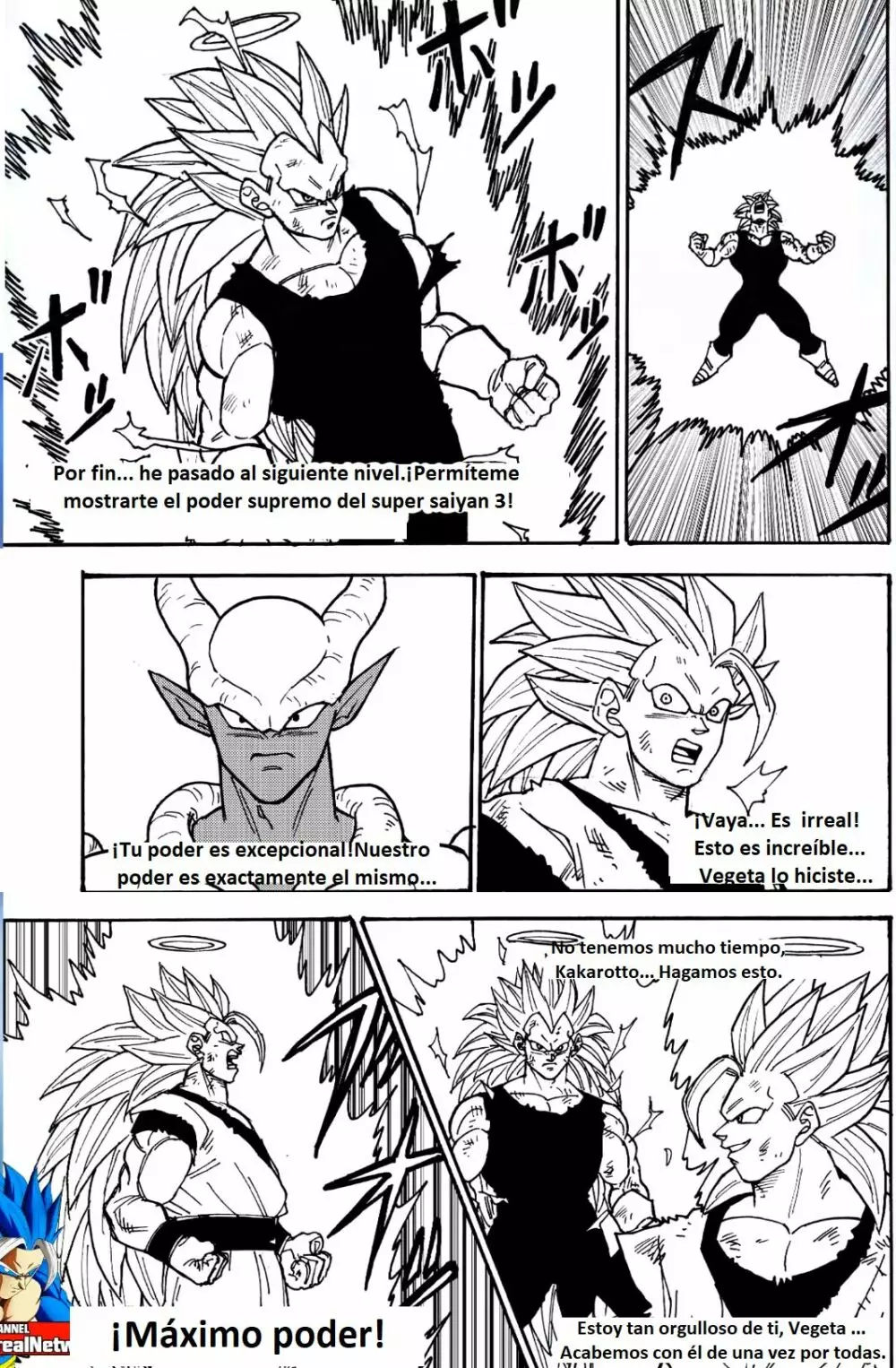 Goku y Vegeta vs Janemba Page.3