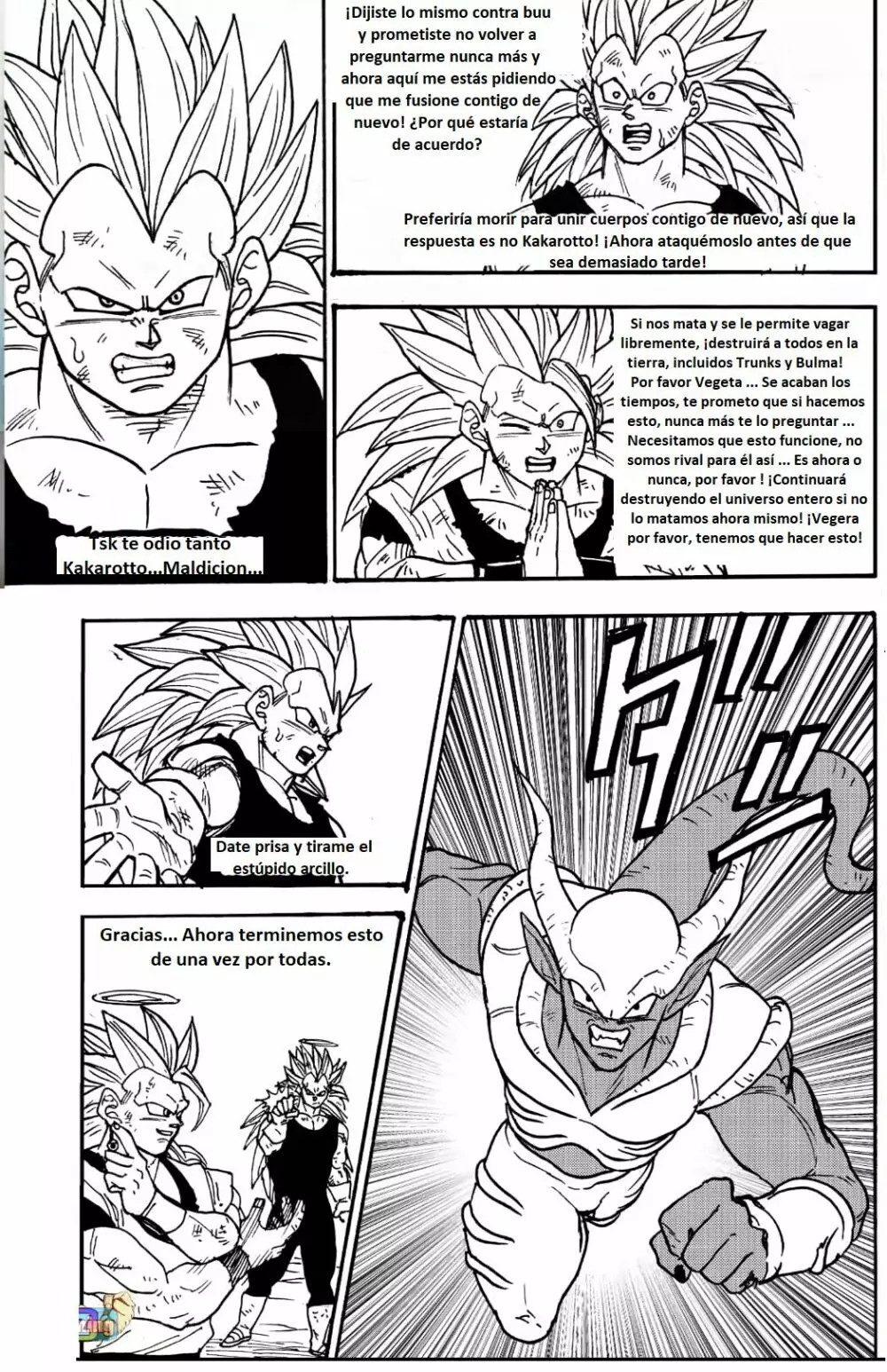 Goku y Vegeta vs Janemba Page.7