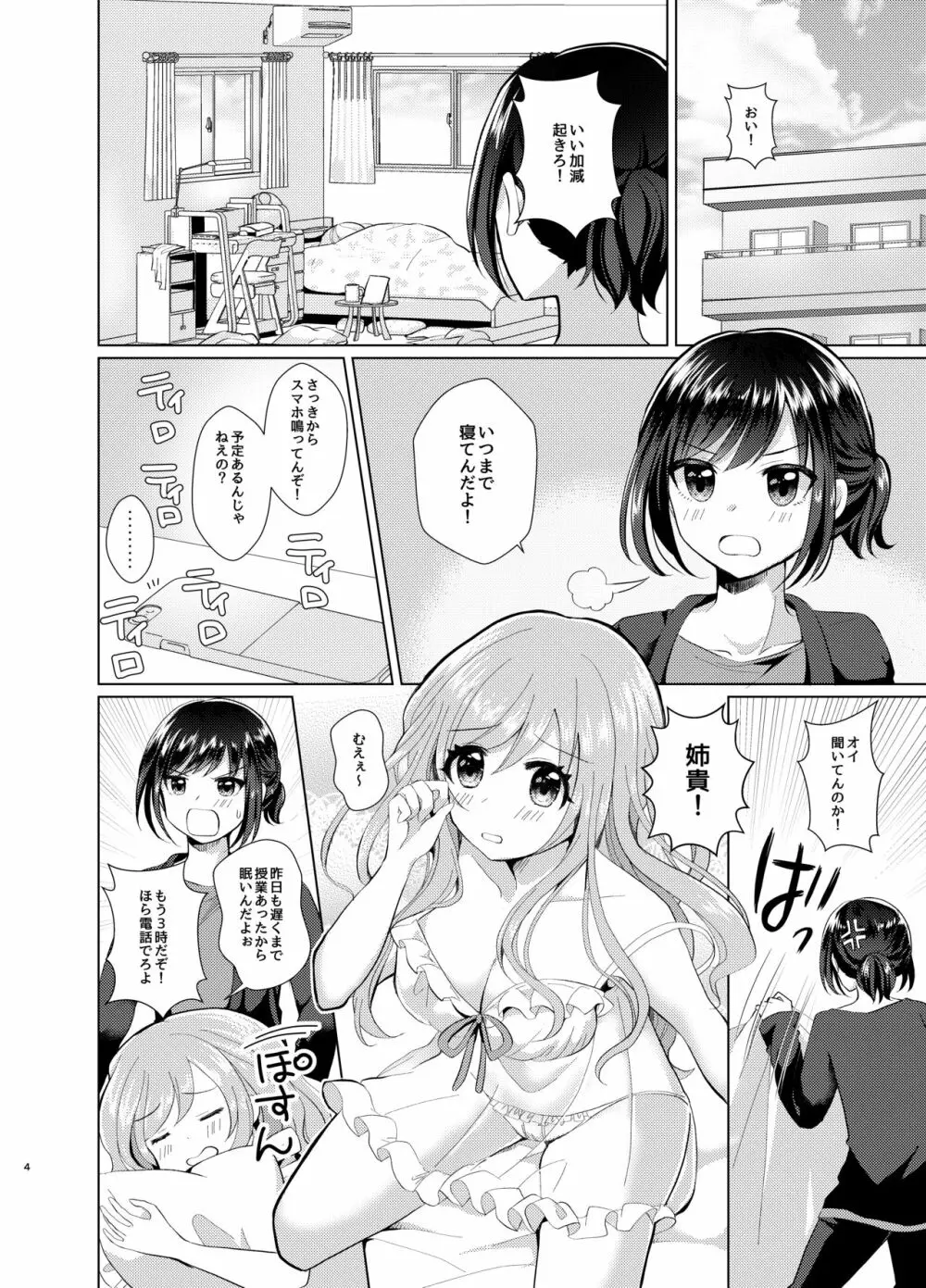 俺と姉貴の女のコライフ Page.3