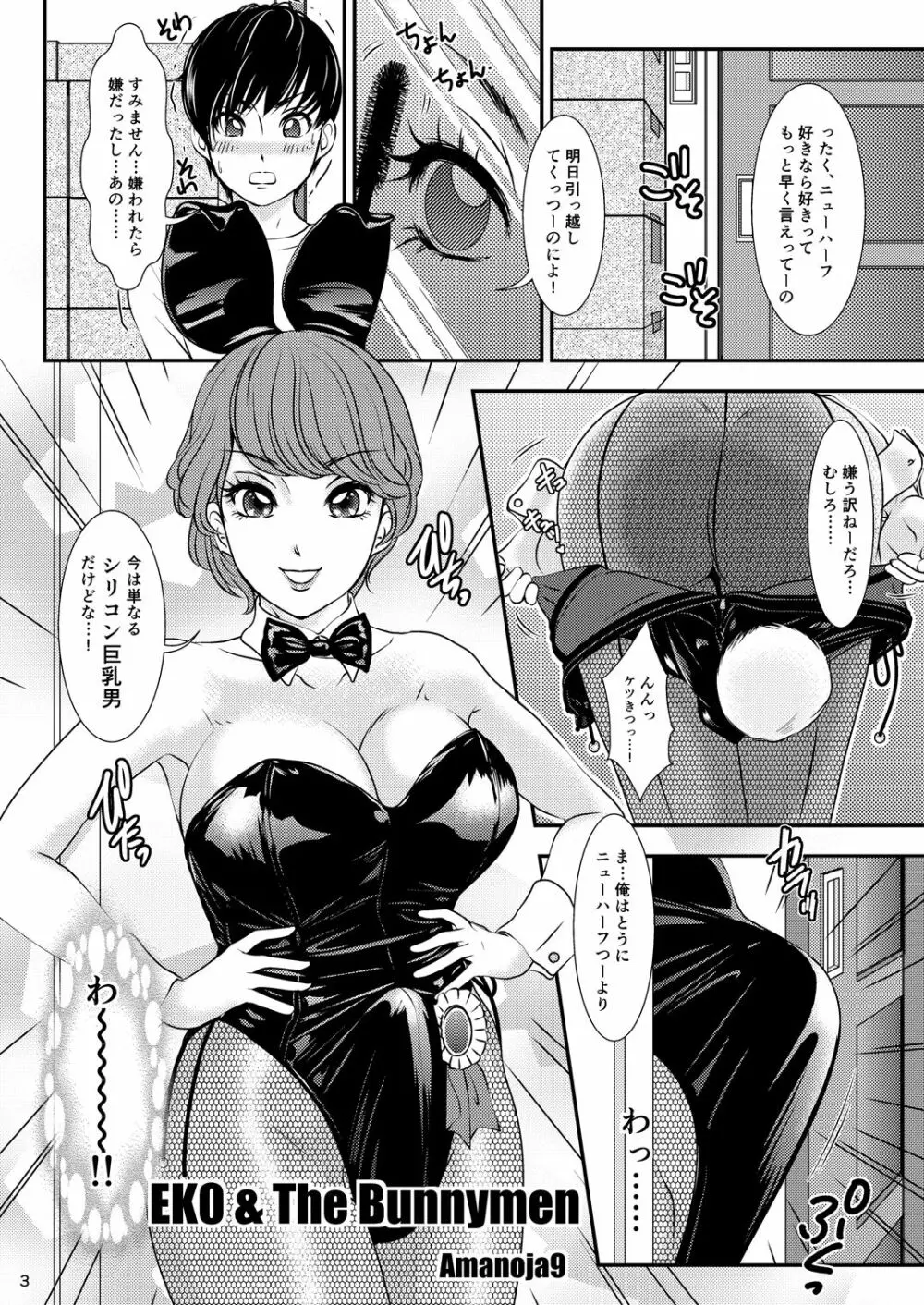 BEHAVIOUR+9 HG ～ハイグレ☆～ド Shemales～ Page.3