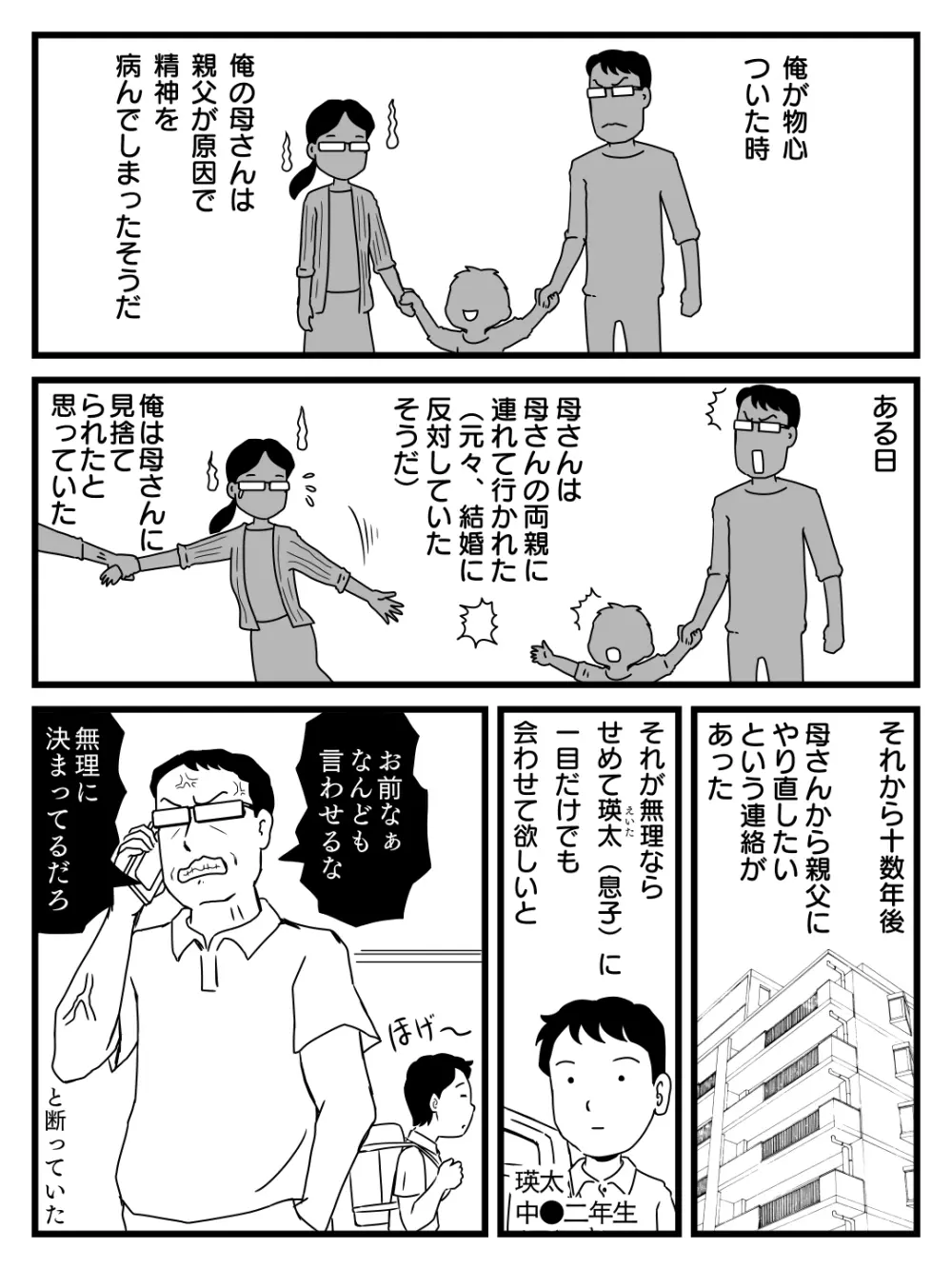 出戻り母さんがエロくなっていた件 Page.3