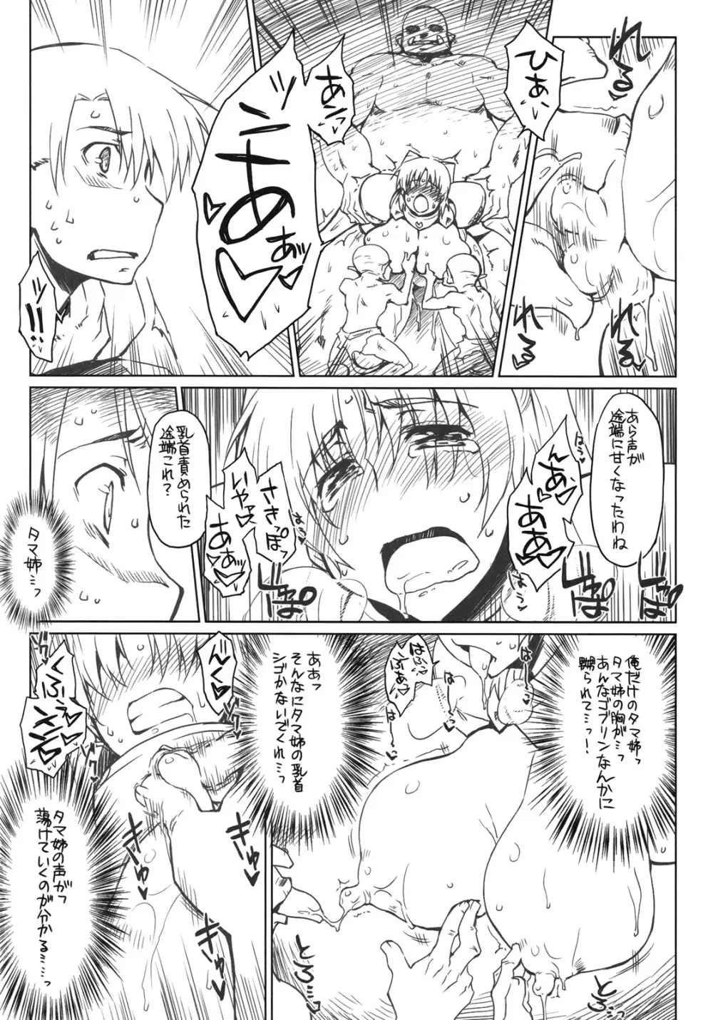 陵辱タマ姉妄想 Page.12