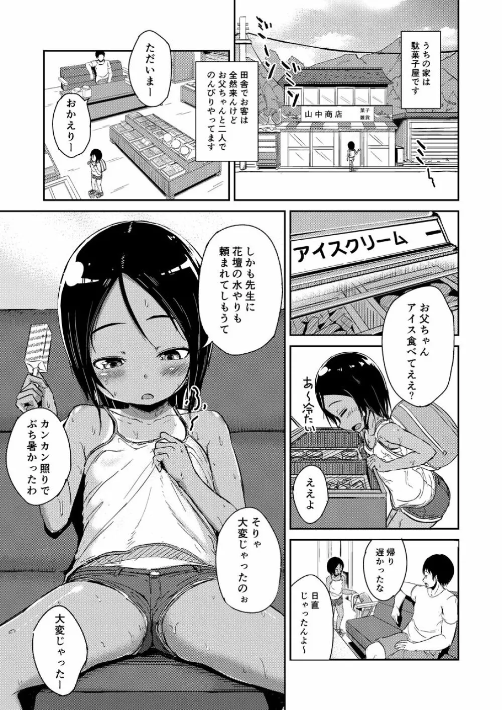 暇で田舎な駄菓子屋父娘の日常 Page.2