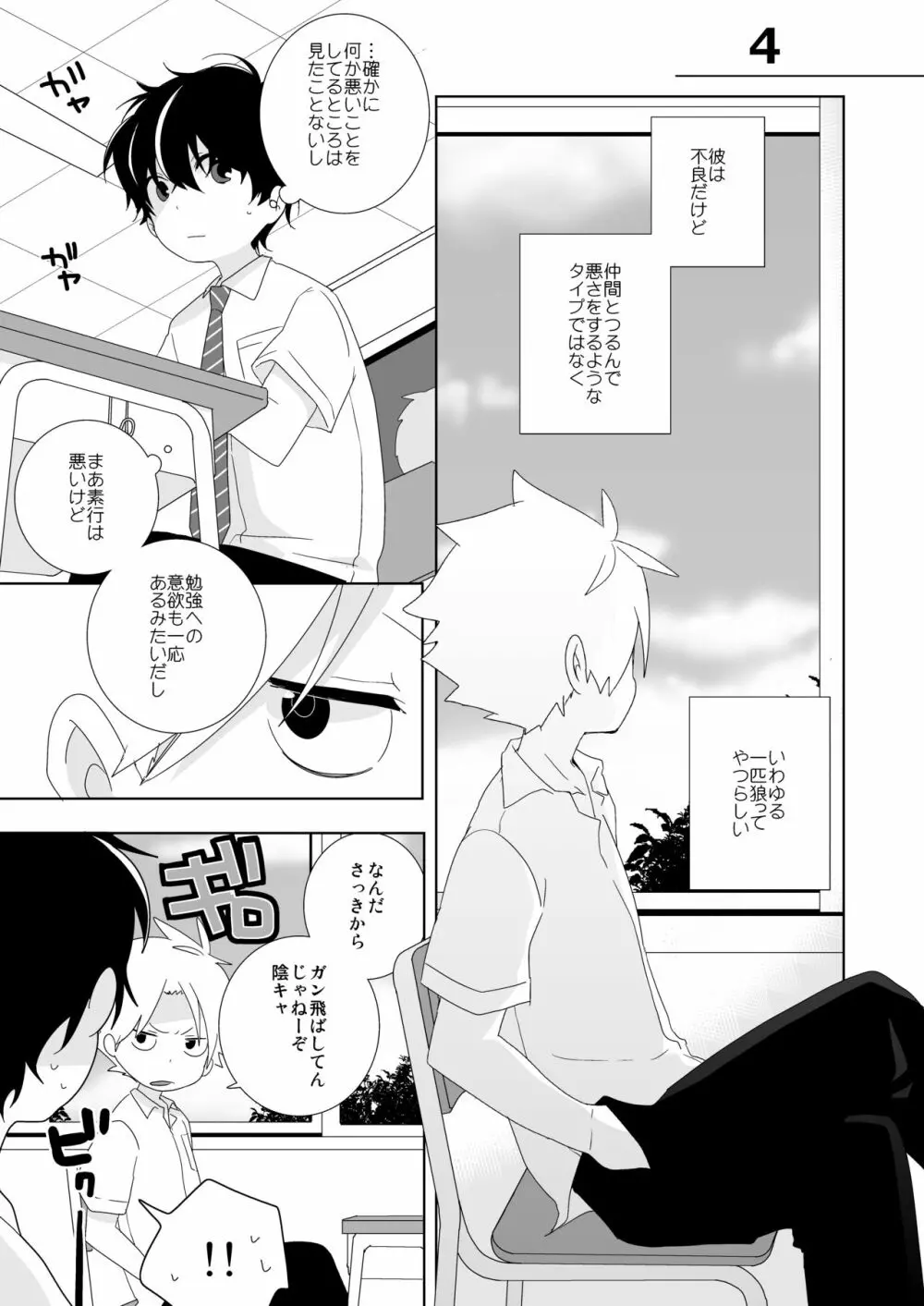 陰キャくんと不良くん Page.8