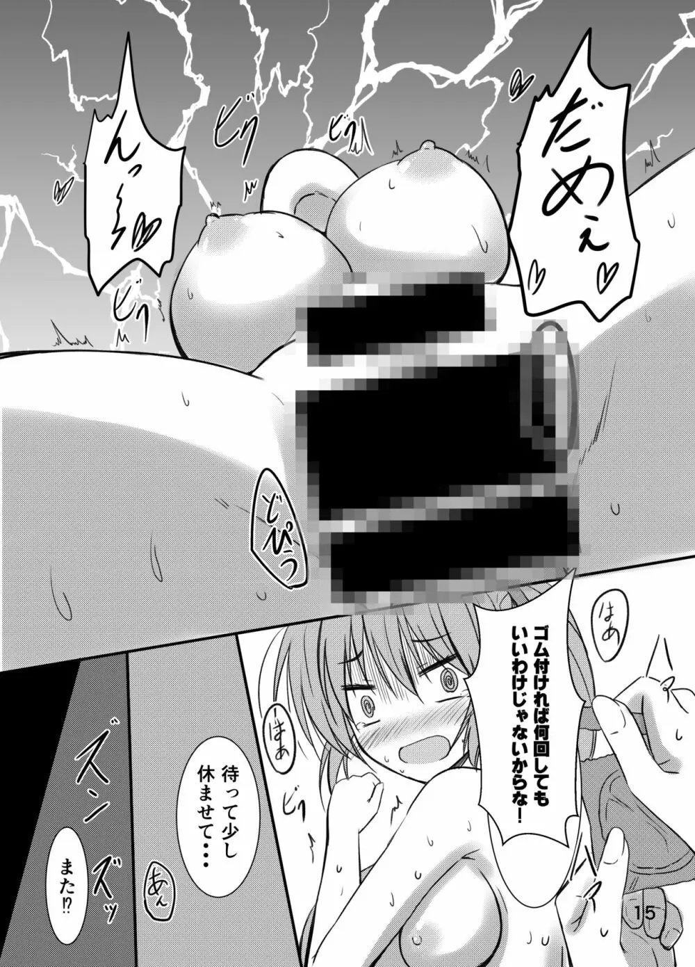 シグナムお姉さんがあなたくんに教えるセックスのてほどき Page.15