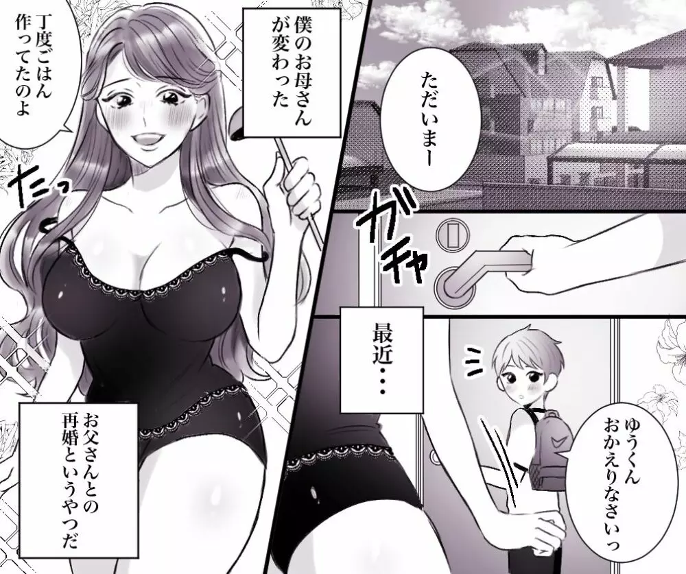 お母さんとボクのSEX事情 ~性教育も必要よね?~ Page.2