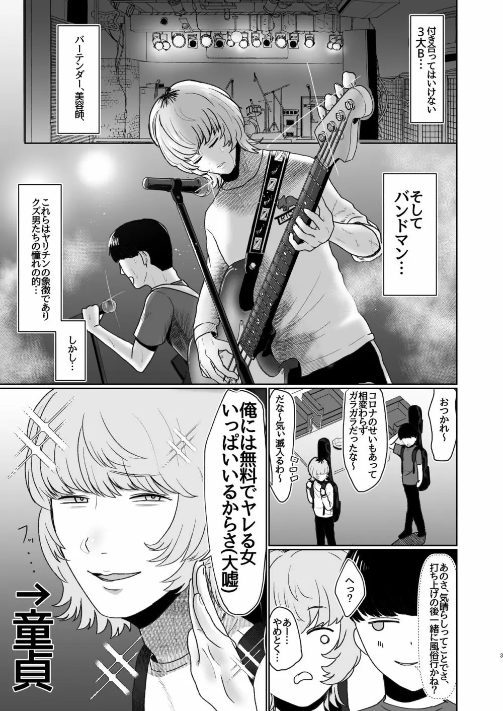 童貞が大好物なおねぇさんに喰われる。 Page.2