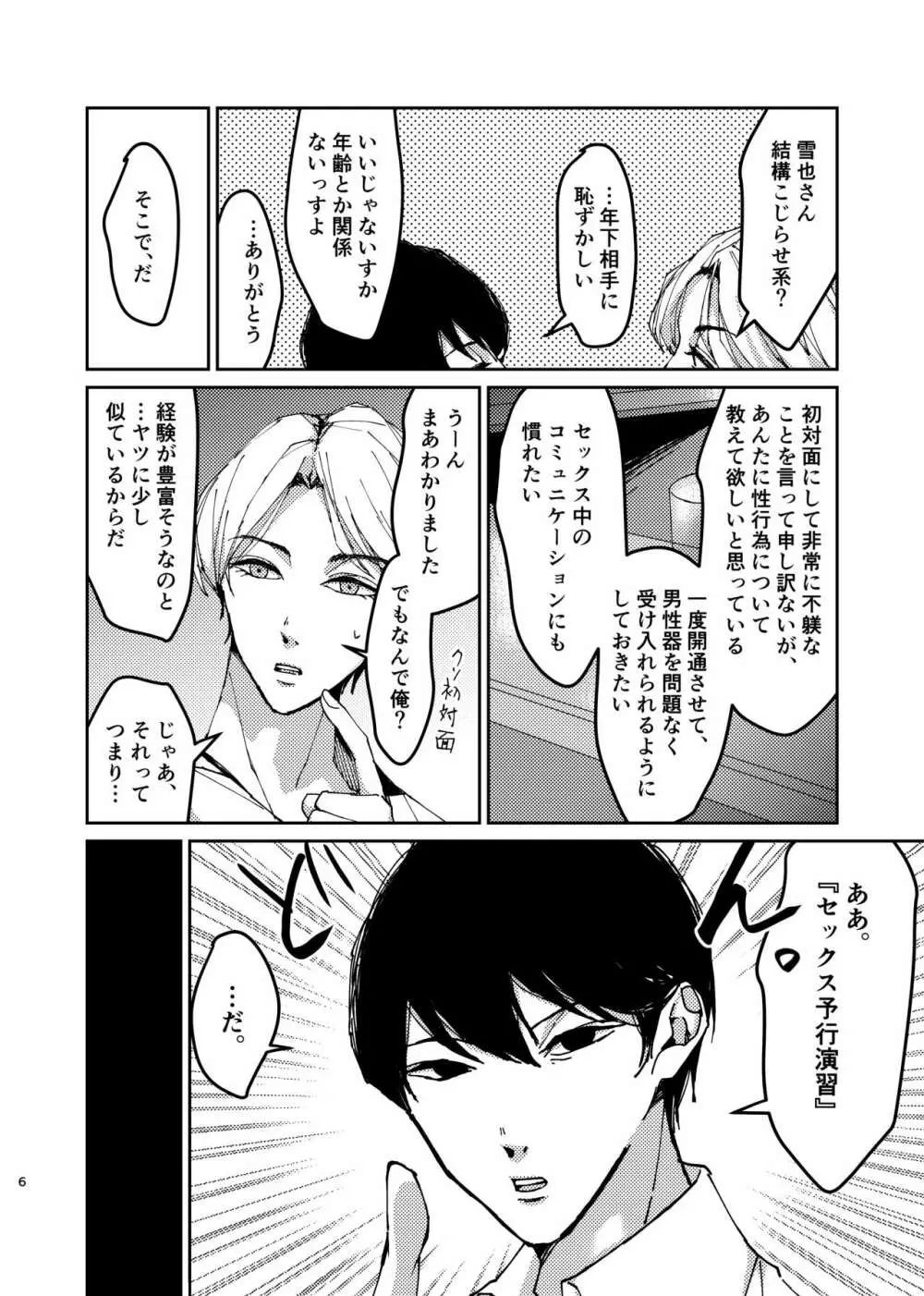 セックス予行演習～似ている君に、開通依頼～ Page.6