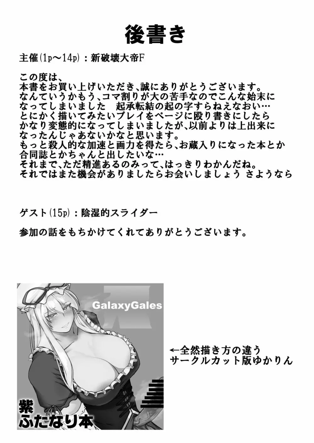 ゆかりんにいろいろする本 Page.17