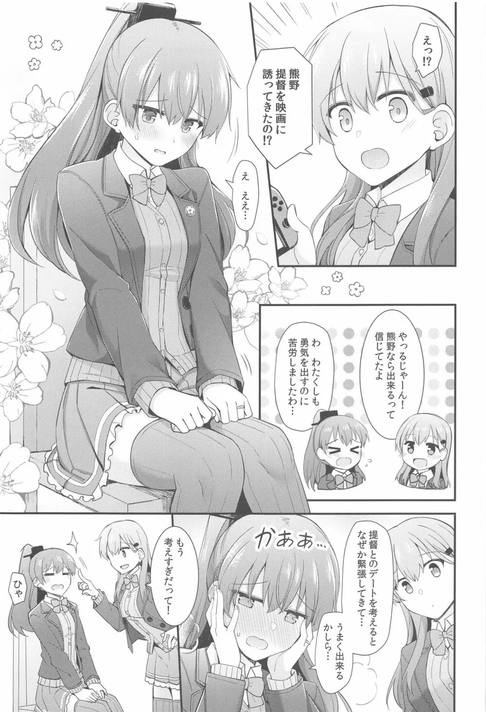 いつもよりちょっとだけ大胆な熊野 Page.2