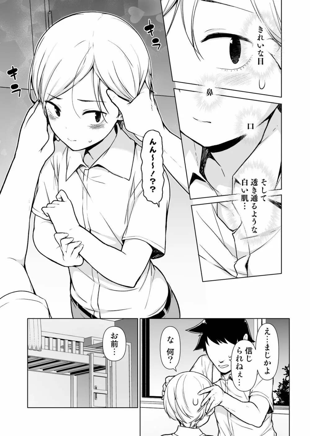 女っぽい僕と今日から寮で二人きり Page.6