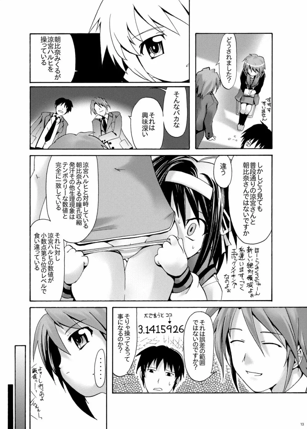 みくるぐるぐる 1 アナルオナニー編 Page.12