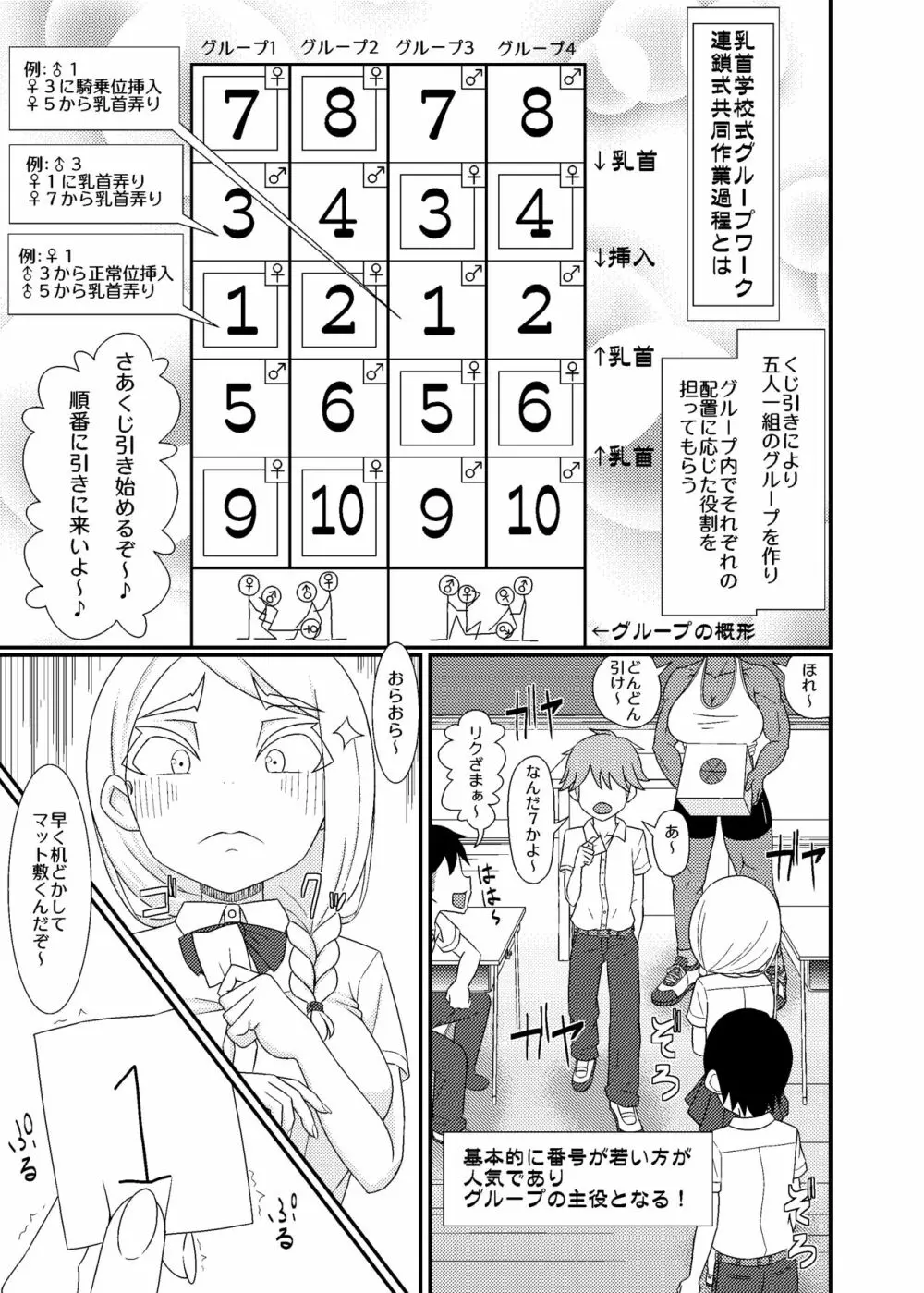 「乳首学校」 Page.22