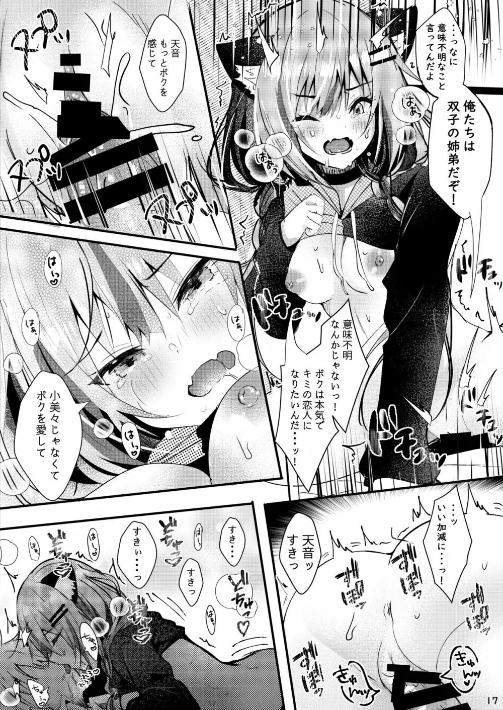 ネコミミコンプレックス ~双子のお姉ちゃんに逆NTRされる本~ Page.18