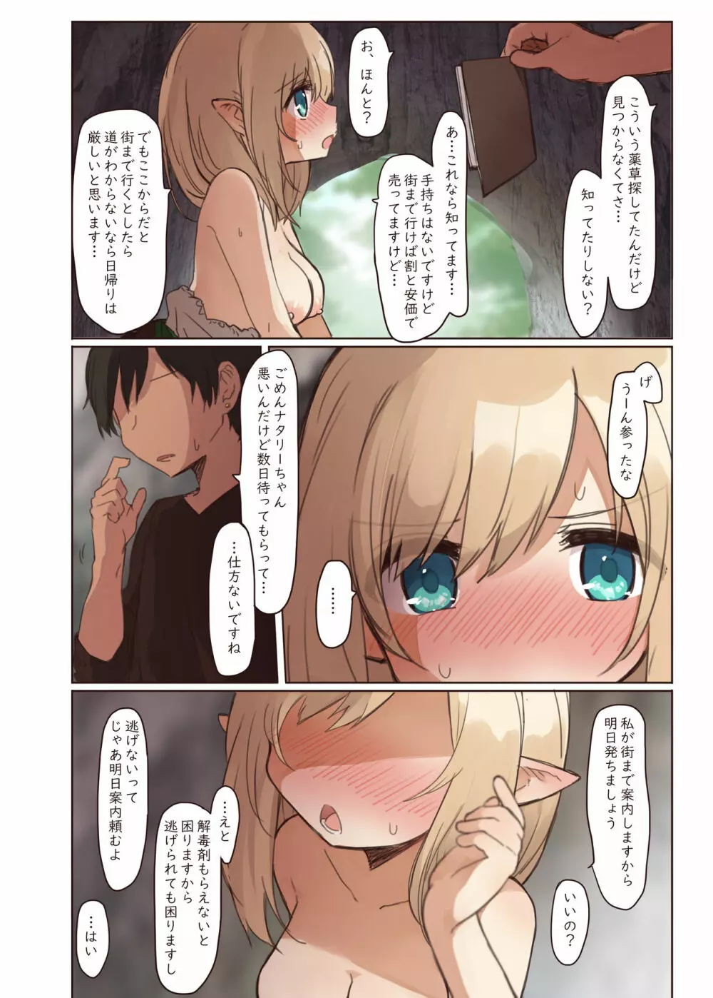 エルフと行く街。 Page.7