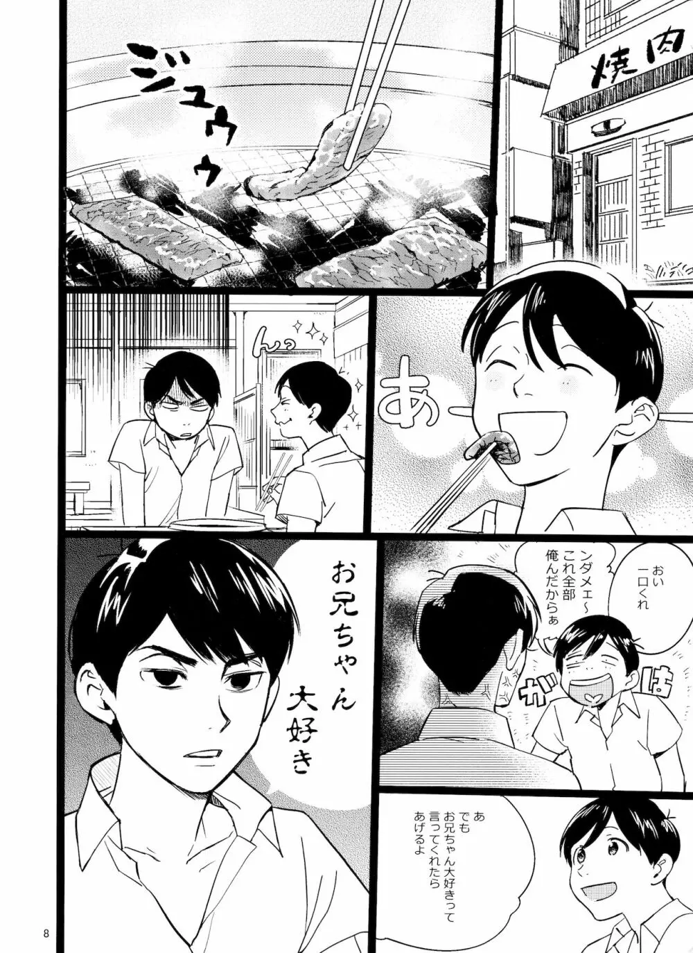 メシ食ってるときにキスすんな Page.8