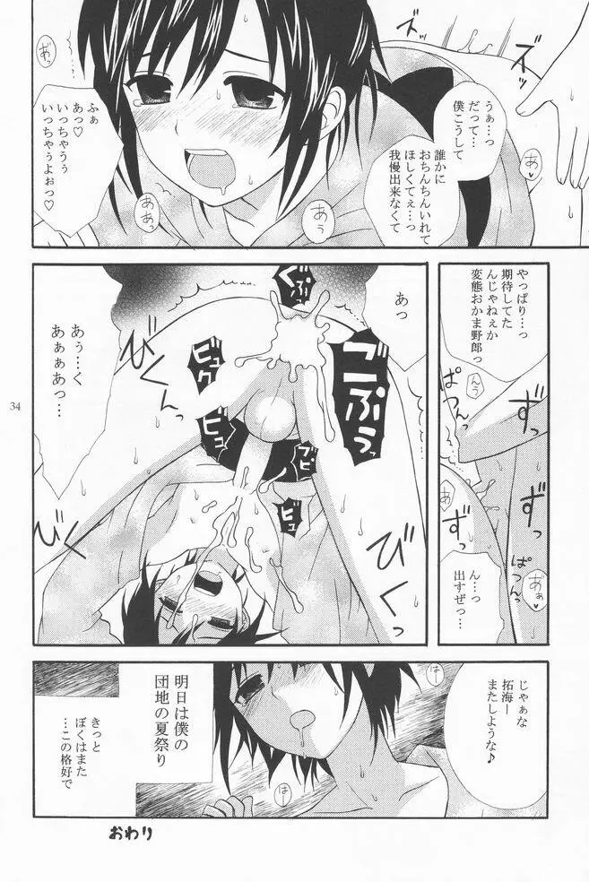 少年色図鑑 2 ～夏祭り～ Page.33