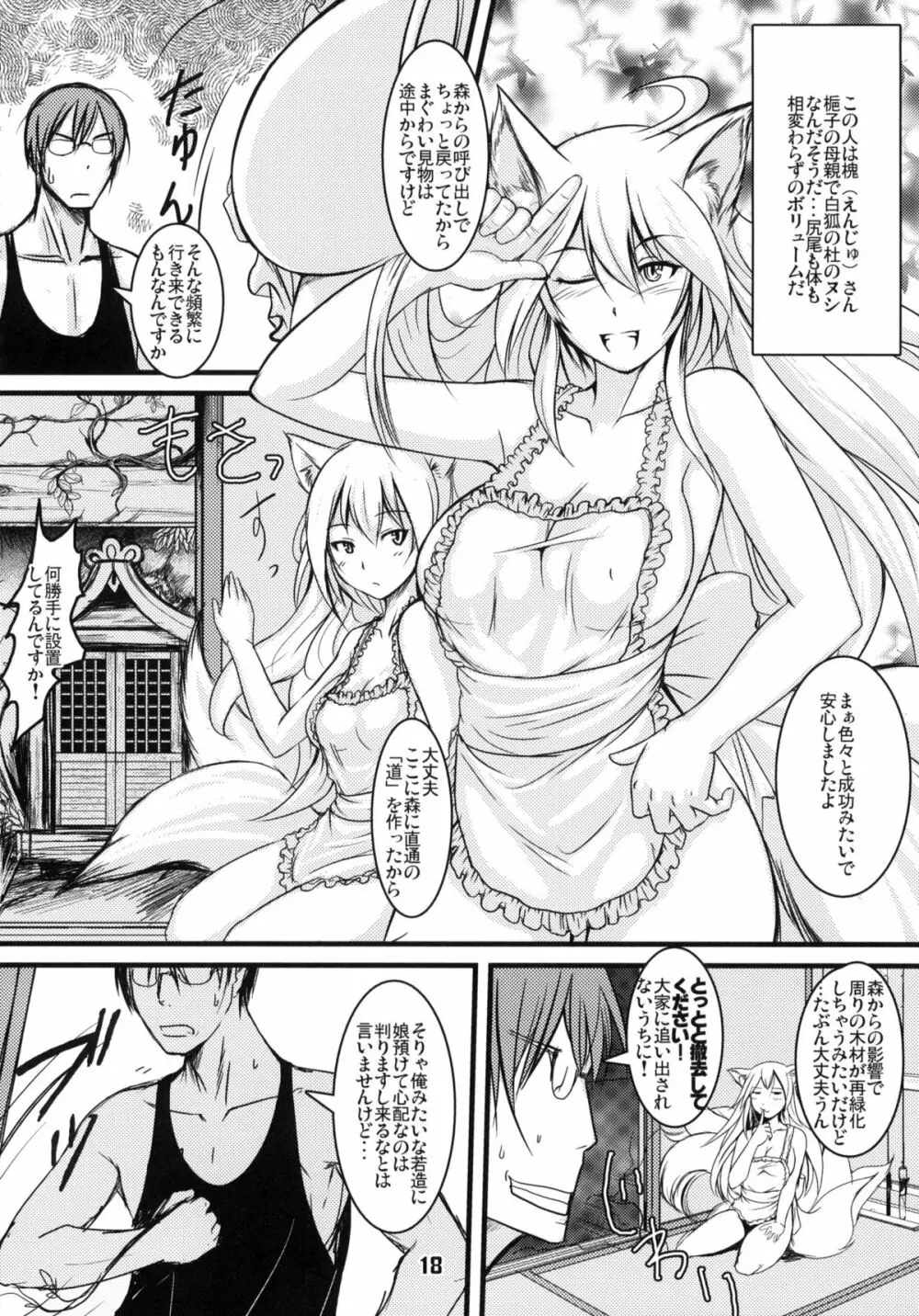 白狐の杜 其の四 Page.17