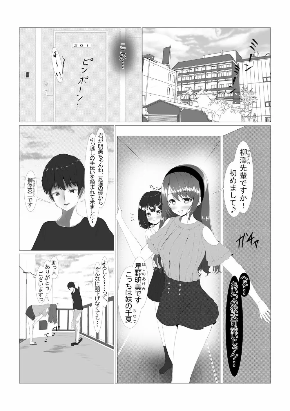 可愛い姉妹を睡眠レイ〇で寝取り計画 Page.5