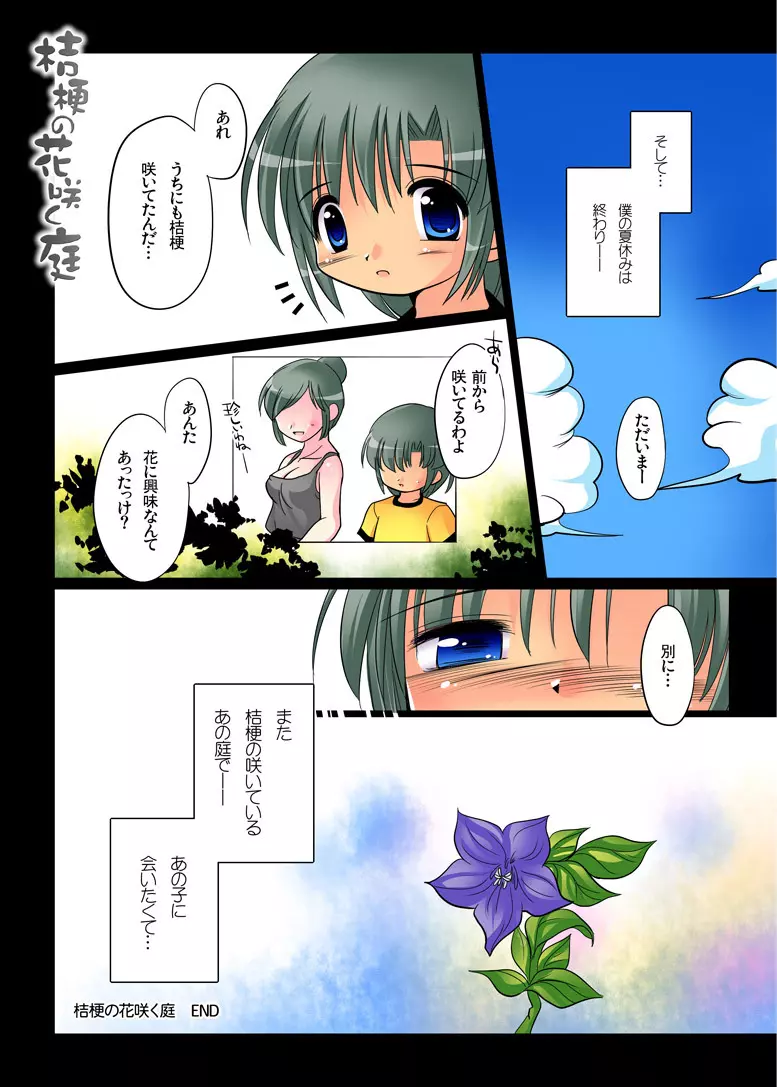 桔梗の花咲く庭 Page.23