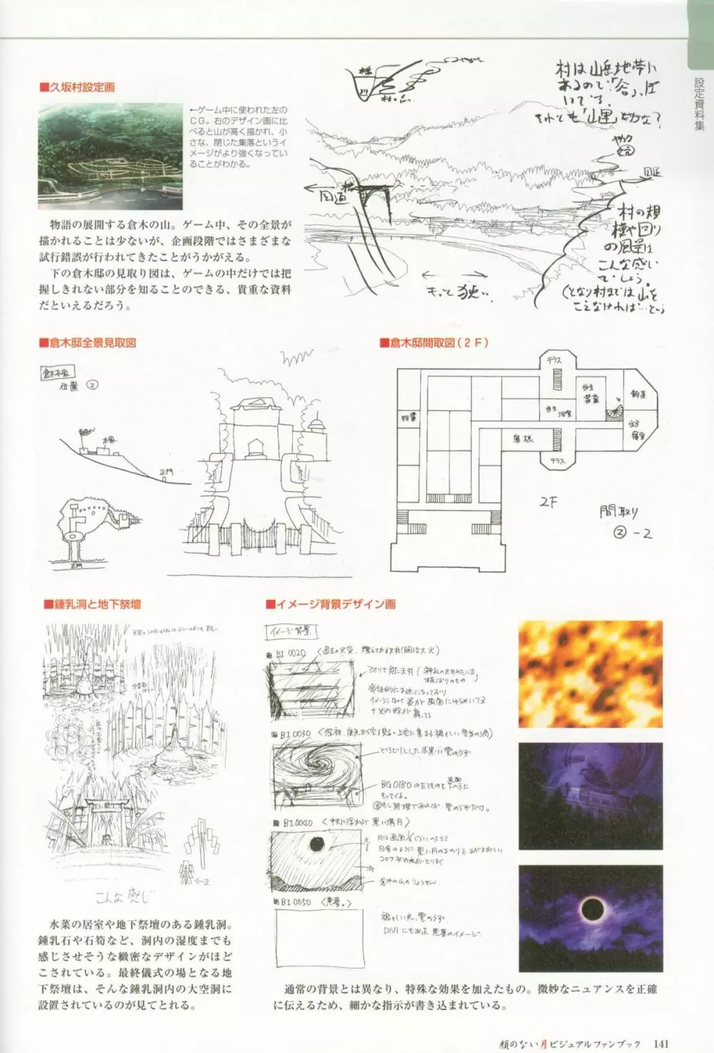 Kao no Nai Tsuki Visual Fanbook Page.142