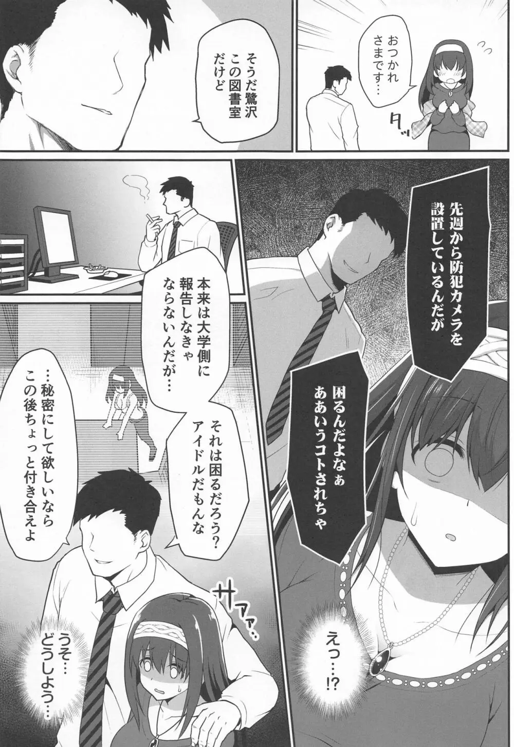 もし鷺沢文香の露出癖がバレたら Page.8