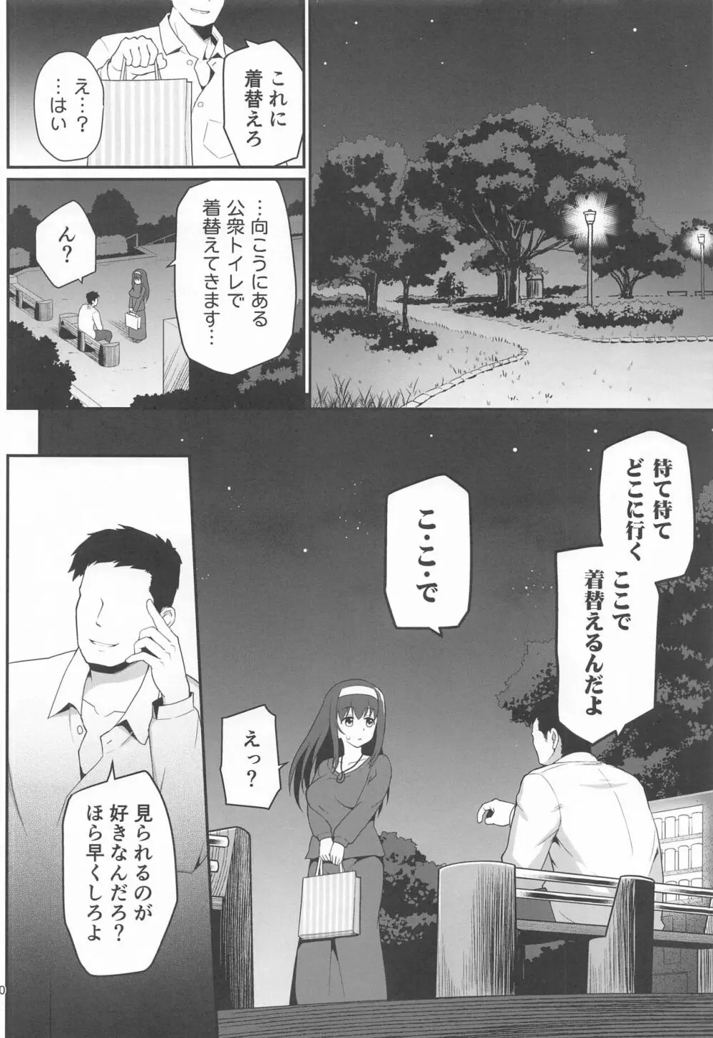 もし鷺沢文香の露出癖がバレたら Page.9