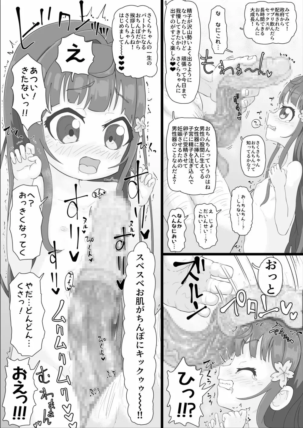 [ロル計劃所ファンクラブ (ロル計劃所)] 政府からさくらちゃん(発生○年目♀)が配布されました [DL版] Page.4