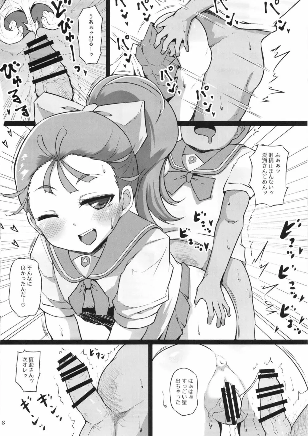 とろぴかびっちまなつちゃん Page.8