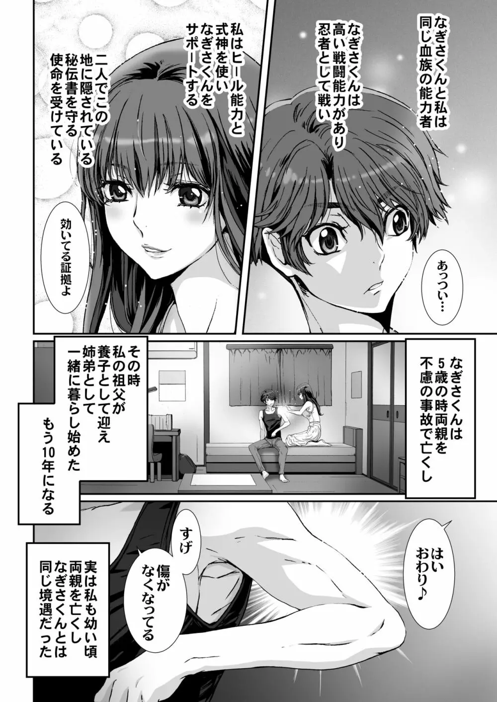 闇夜の黙示録～月に濡れた姉弟～ Page.8