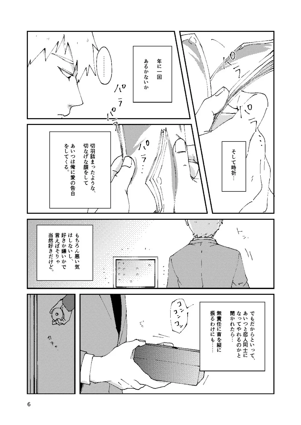 【R18】僕と師匠のよくある話（Web再録） Page.5