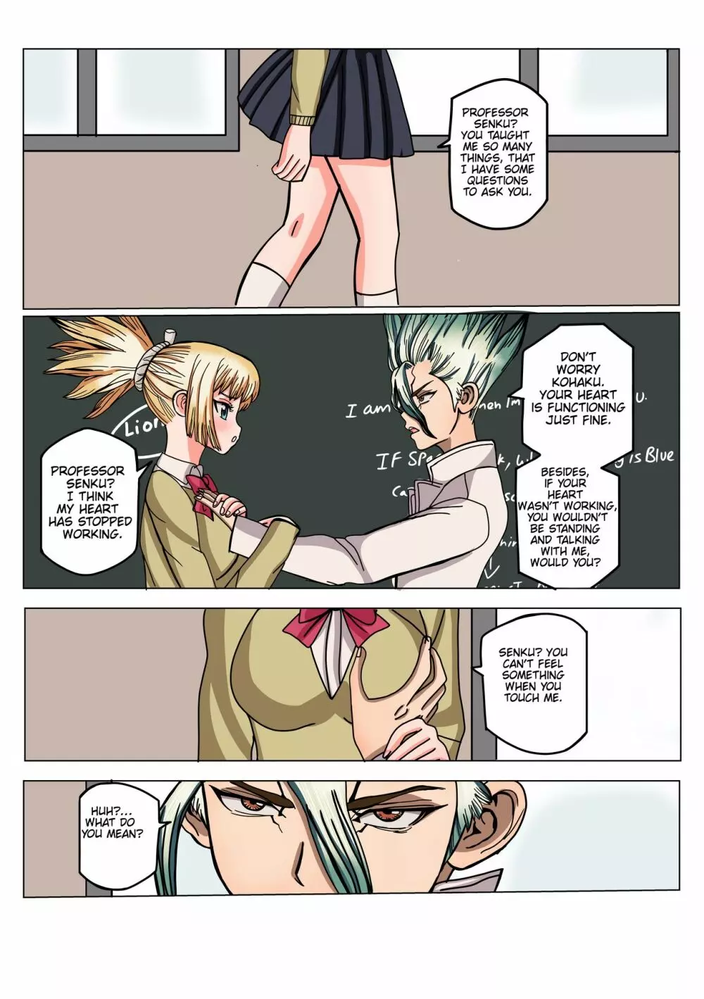 Senku x Kohaku love chemistry Page.3