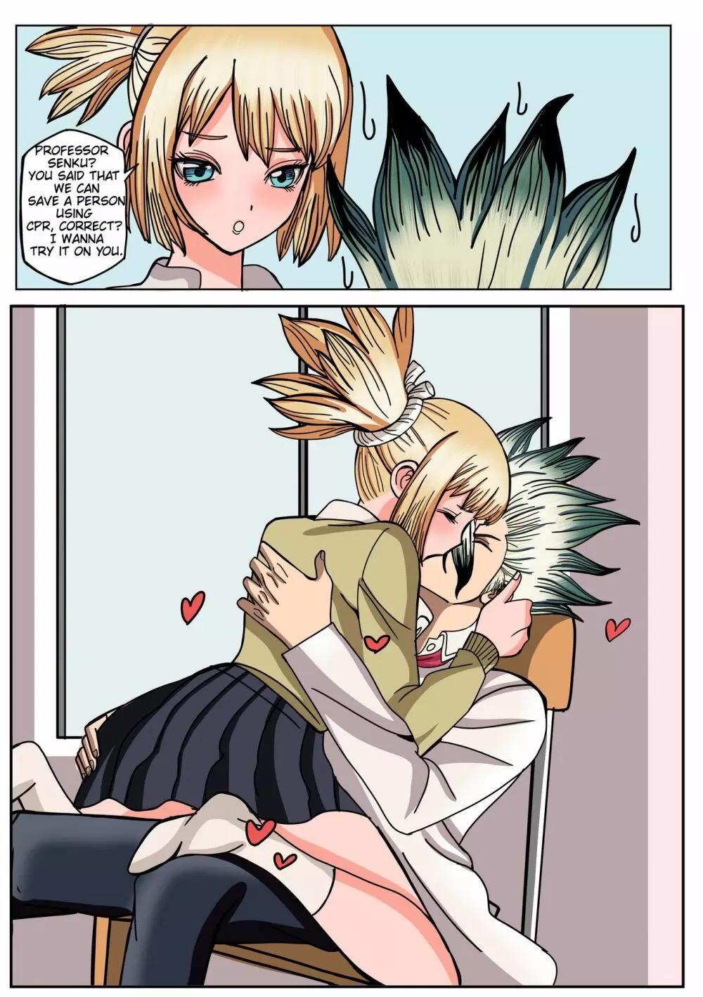 Senku x Kohaku love chemistry Page.4