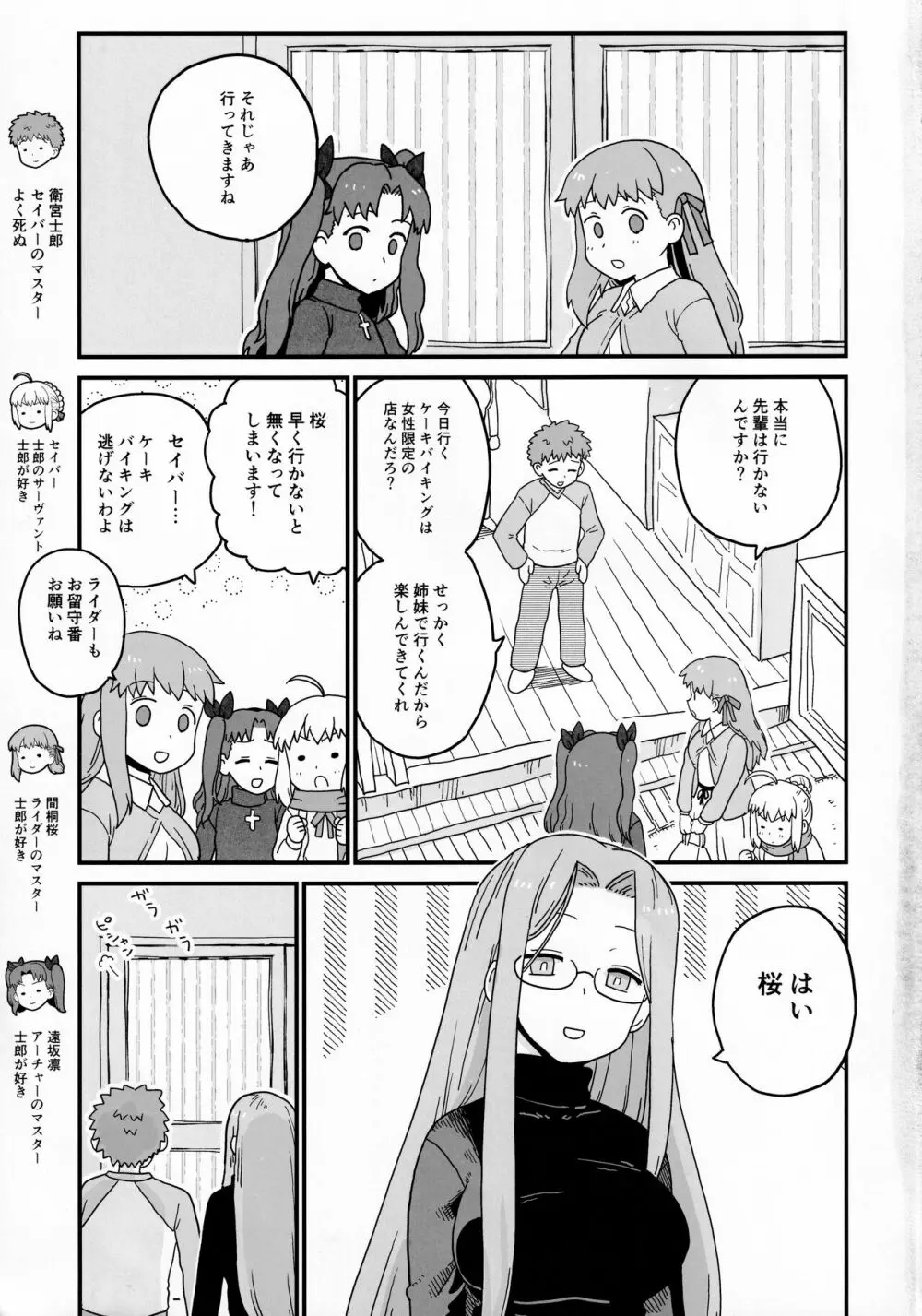 ライダーさんのつまみ食い Page.2