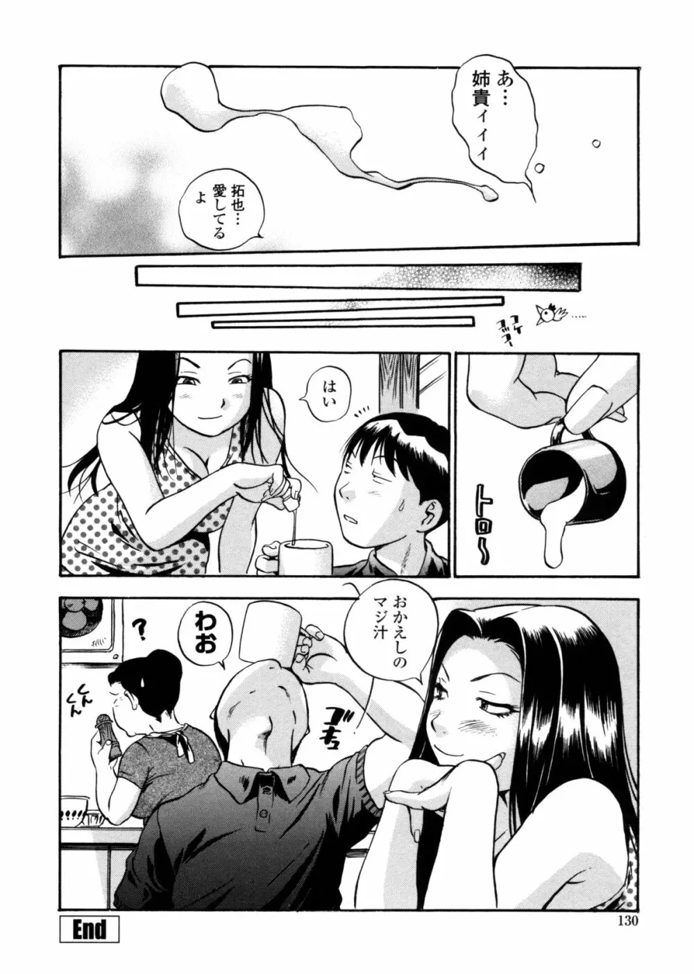 はみ乳お姉さん ～金曜日は変態～ Page.128