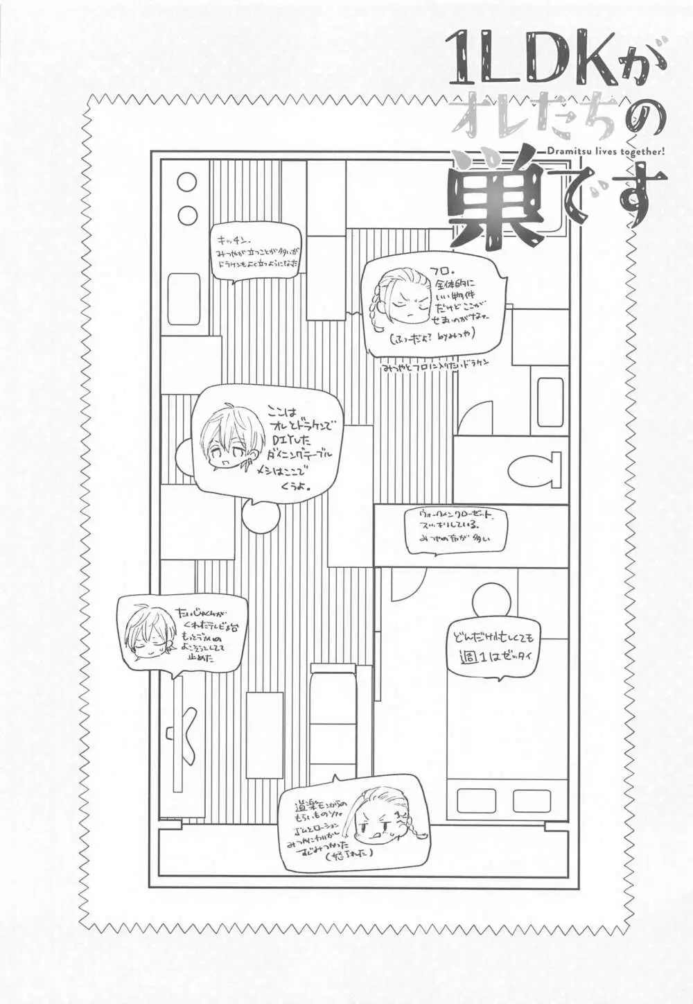 1LDKがオレたちの巣です Page.25