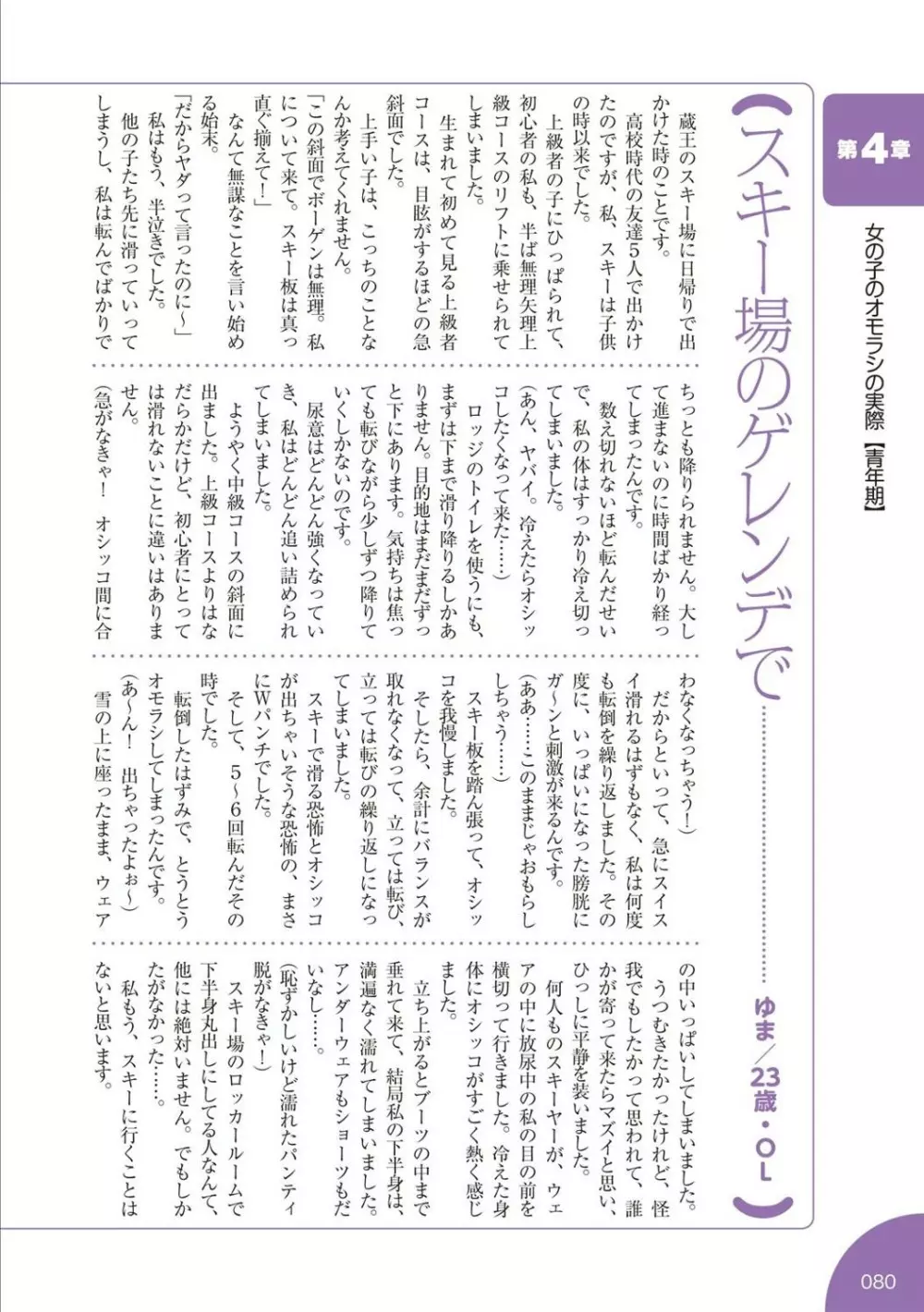 総天然色 失禁少女の基礎知識 Page.81