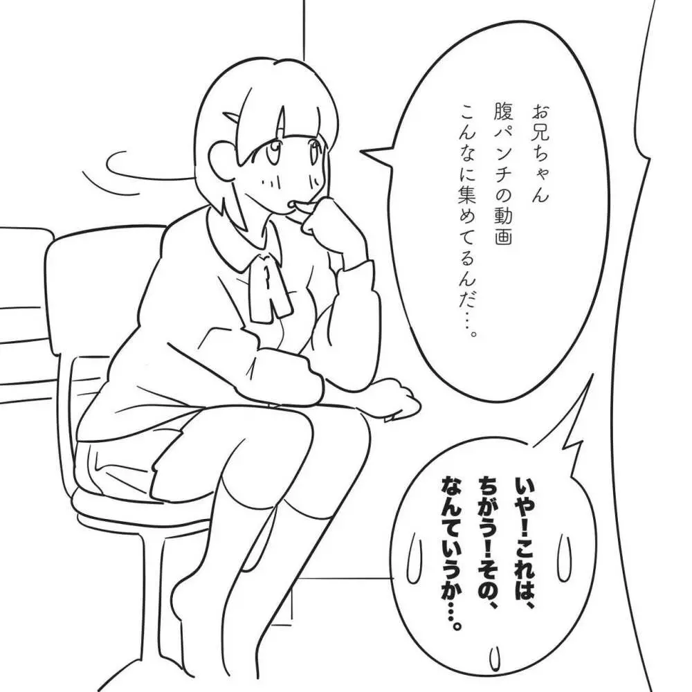 俺の妹が「腹パンチして」と言ってくるので。 Page.6